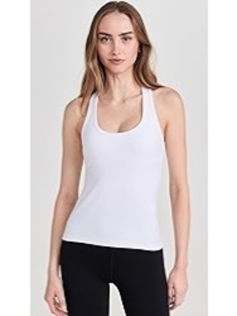 Beyond Yoga Spacedye Racerback Tank XS White NWT Womens Activewear Top